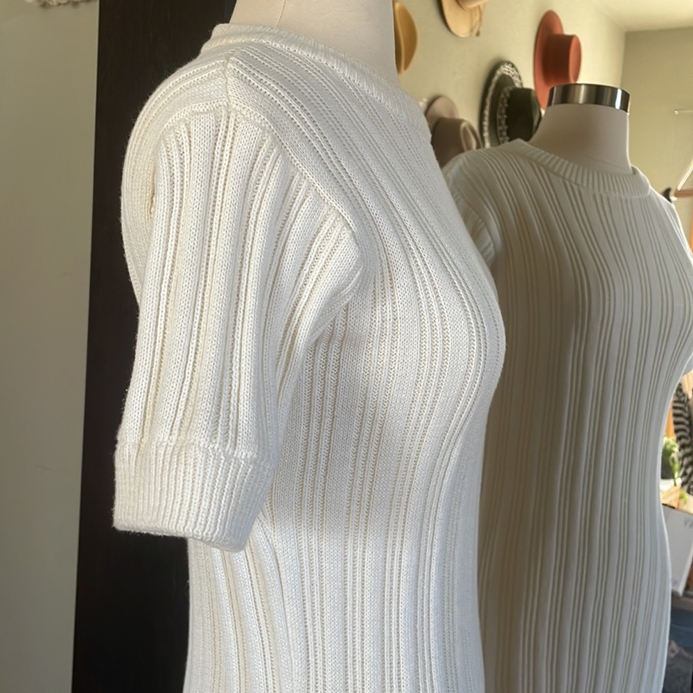 Rue Stiic Wren Knit Maxi Dress White S